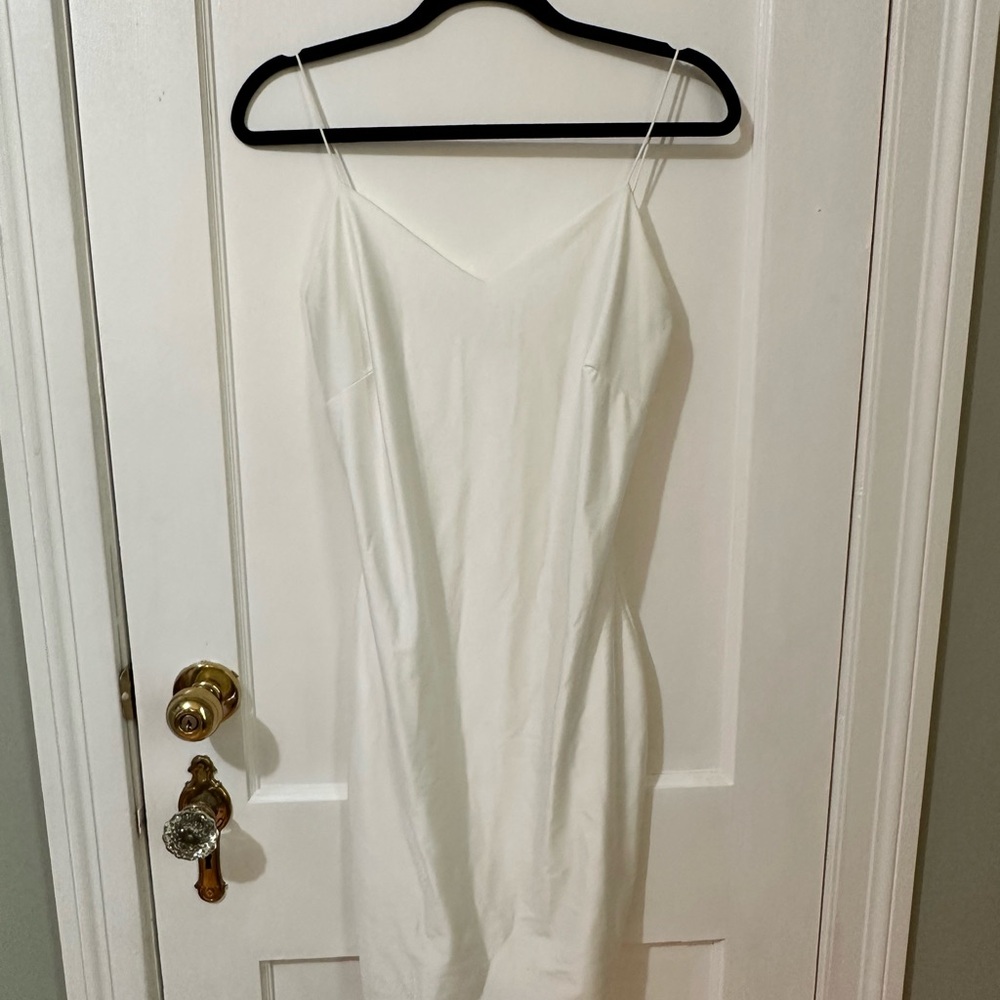 Olive Tree White Slip Dress